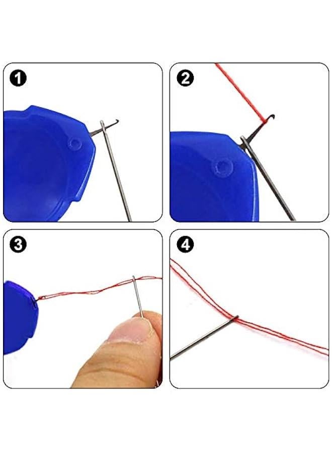 Arabest Needle Threaders,  Needle Threader Tool, Needle Threaders for Hand Sewing with Clear Box, Simple Needle Threader Great for Needle Work, Sewing Machine, Embroidery, Cross-Stitch, 5 Colors Random - Image 4