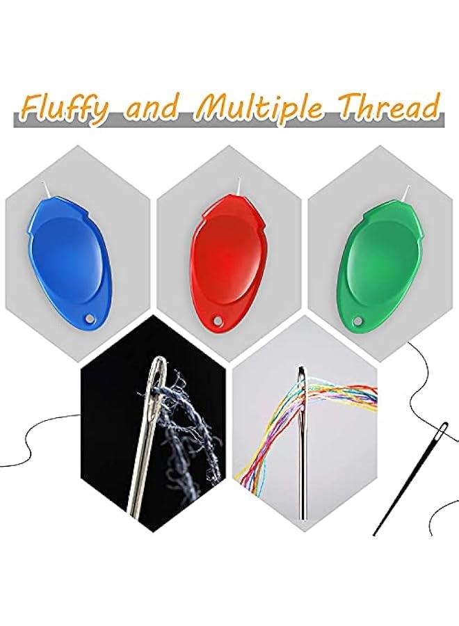 Arabest Needle Threaders,  Needle Threader Tool, Needle Threaders for Hand Sewing with Clear Box, Simple Needle Threader Great for Needle Work, Sewing Machine, Embroidery, Cross-Stitch, 5 Colors Random - Image 5