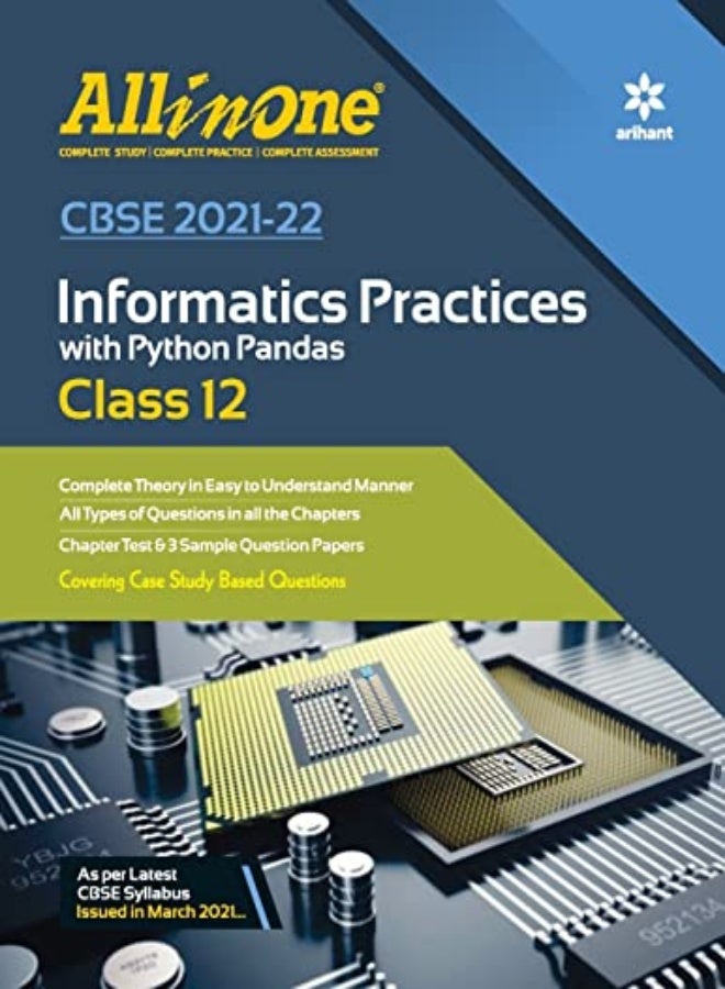 Cbse All in One Informatics Practices with Python Pandas Class 12 for 2022 Exam
