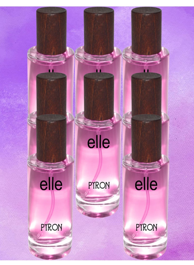 PYRON 8 Pieces Elle Perfume For Girls 50 Ml - Image 1