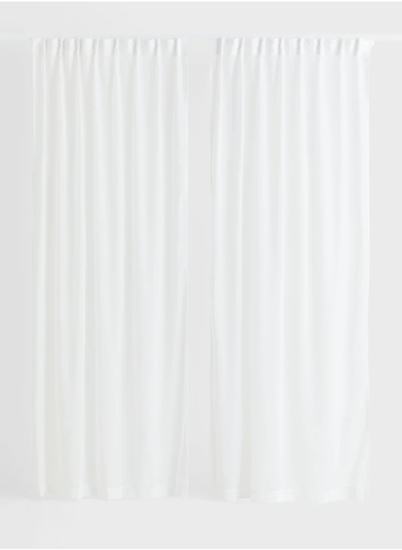 H&M 2-Pack Airy Multiway Curtains