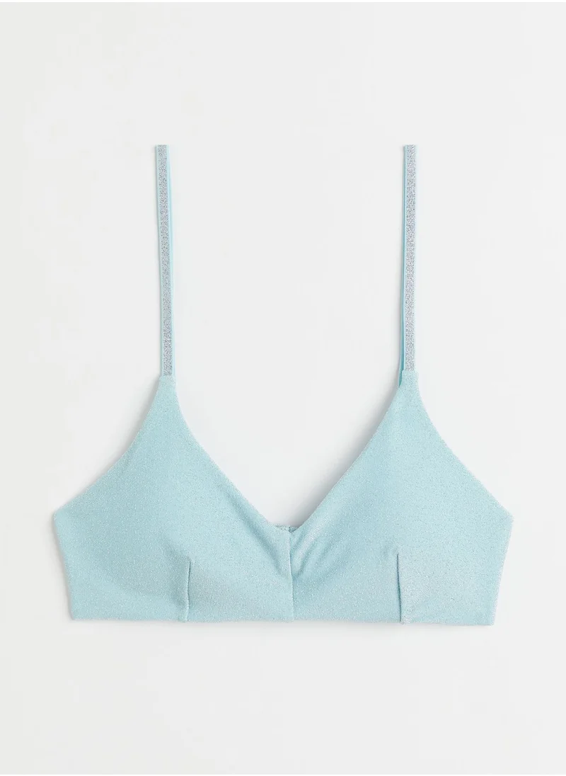 H&M Plunge Neck Bikini Top