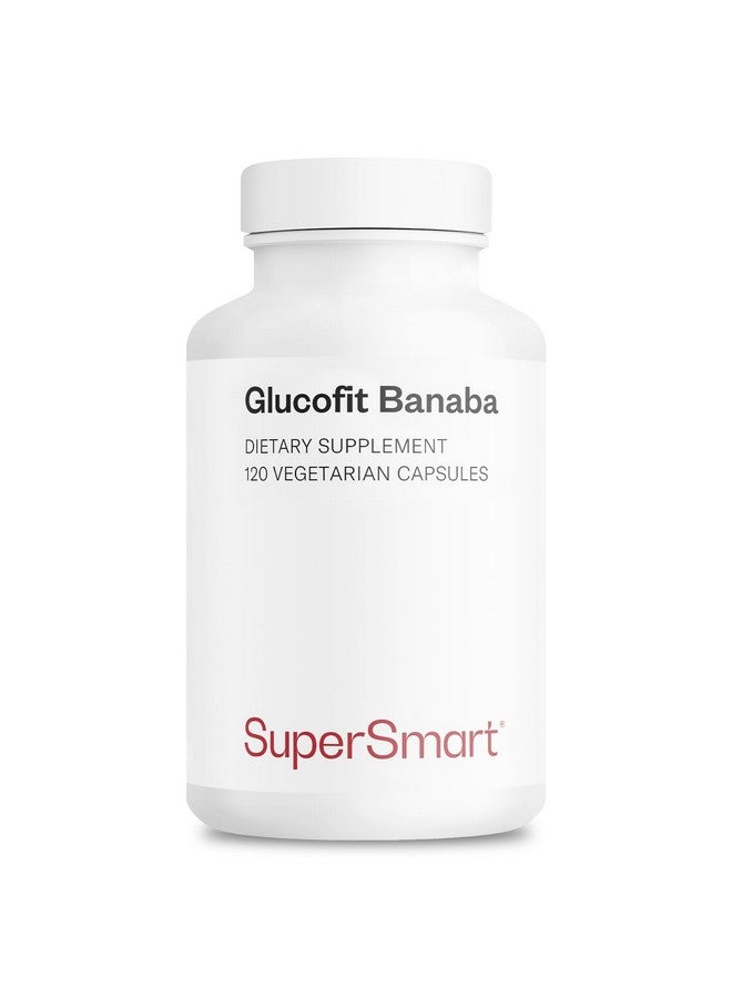 Generic Supersmart - Glucofit 5.3mg per Day (Patented & High Strength) - 18% Corosolic Acid Banaba Leaf Extract Supplement | Non-GMO & Gluten Free - 100 Softgels  - Image 1