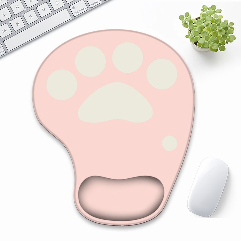 Cross-Border Best-Selling G01 Silicone Wrist Rest Mouse Pad - Single-Sided Solid Color Soft Gel Wrist Support