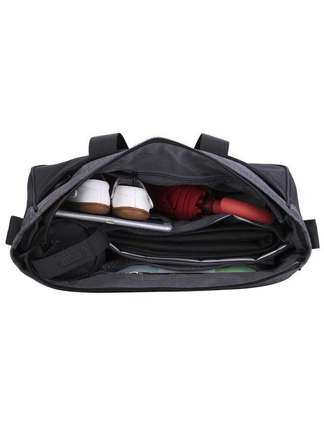 Lexon Mommy Bag, Women's Handheld Fashion Casual Shoulder Bag, Multifunctional Large Capacity Shoulder Bag, Dark Gray - Image 3