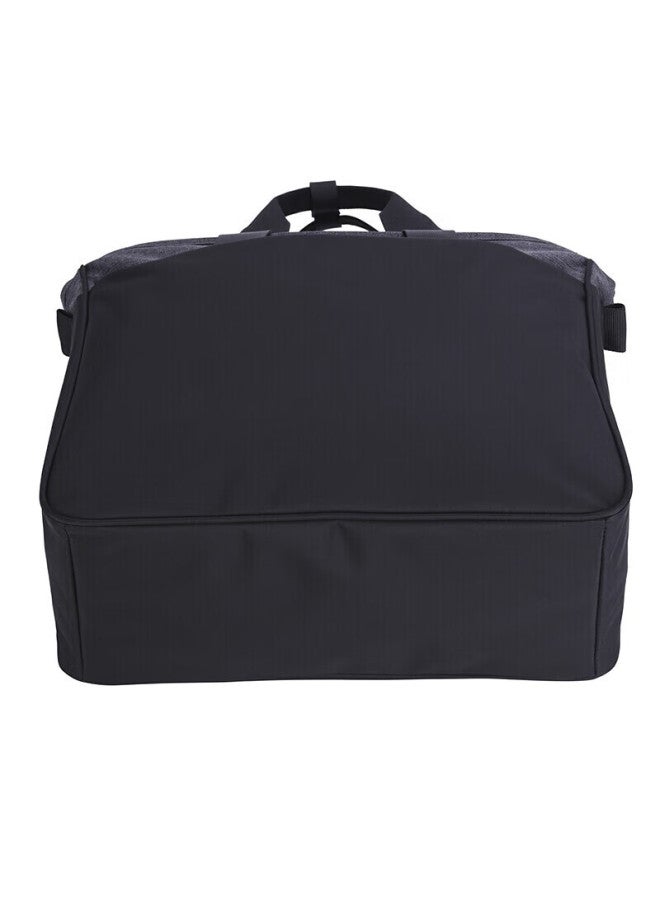 Lexon Mommy Bag, Women's Handheld Fashion Casual Shoulder Bag, Multifunctional Large Capacity Shoulder Bag, Dark Gray - Image 4