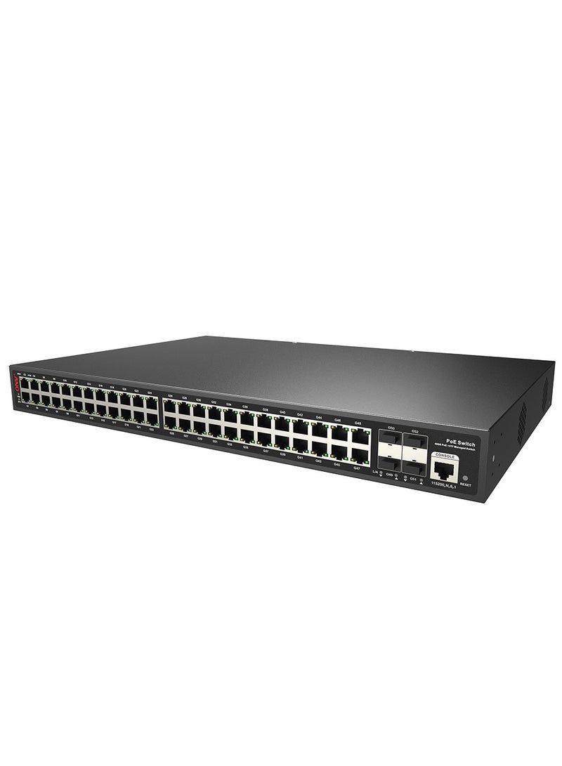 ONV Gigabit 52-port L2+ managed PoE switch ONV-POE33052PFM - Image 3