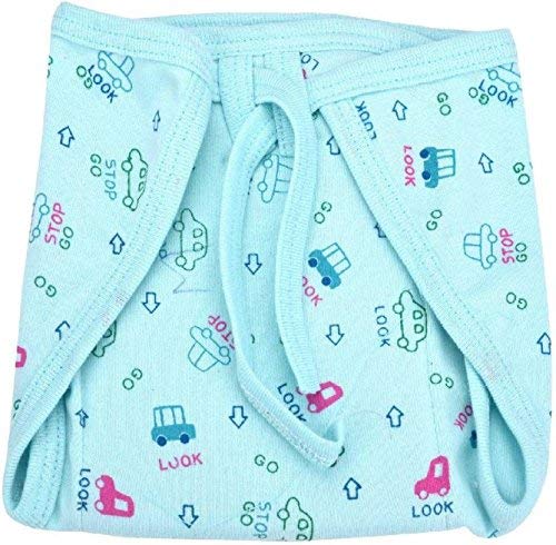 Teri Beri Baby's Cotton Cloth Diapers/Langot Washable and Reusable Nappies (Multicolour, 0-6 Months) Pack of 12 (Printed Hosiery) - Image 2
