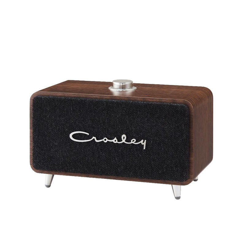 Crosley CR3049A-WA Stanza Portable Rechargeable Bluetooth Speaker, Walnut - Image 2