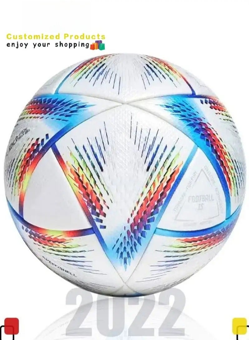 Captaintech Traditional Soccer Ball Best Indoor or Outdoor  for Soccer Players and Football Fans - Image 1