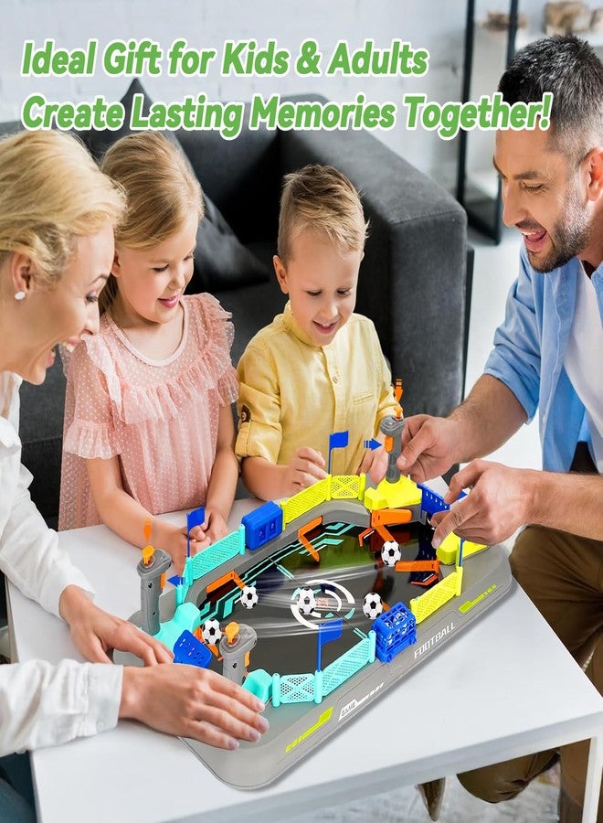 COUOMOXA Mini Soccer Board Game for Kids: Interactive Soccer Gifts for 3 4 5 6 7 8-12 Year Old Boys Girls - Table Foosball Game Toy for Indoor Home Party Family - Perfect Christmas Birthday Gift for Kids 4-10 - Image 4