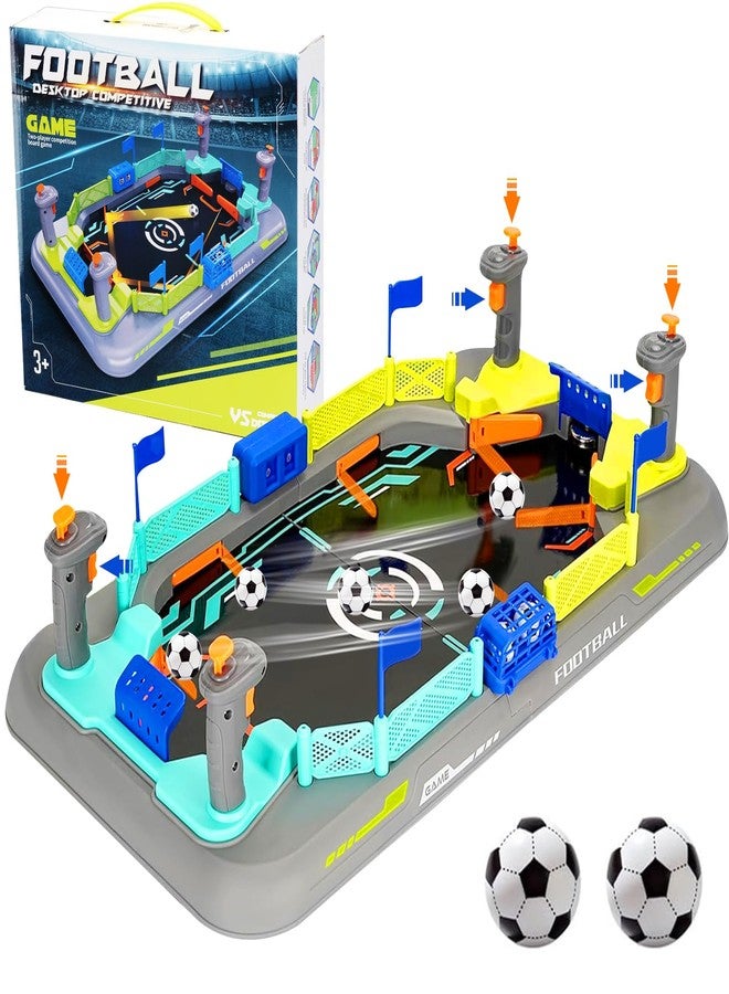 COUOMOXA Mini Soccer Board Game for Kids: Interactive Soccer Gifts for 3 4 5 6 7 8-12 Year Old Boys Girls - Table Foosball Game Toy for Indoor Home Party Family - Perfect Christmas Birthday Gift for Kids 4-10 - Image 1