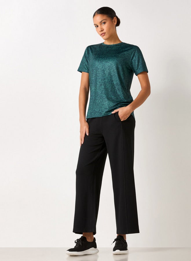 Kappa Logo Print T-shirt with Short Sleeves and Crew Neck - Image 2