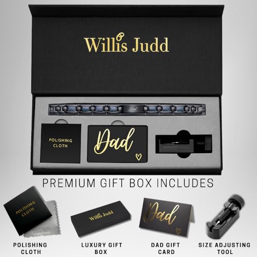 Willis Judd Wills Judd Mens Dad Bracelet Fathers Day Gift From Daughter Son In Gift Box Unique Idea For Dad - Image 3