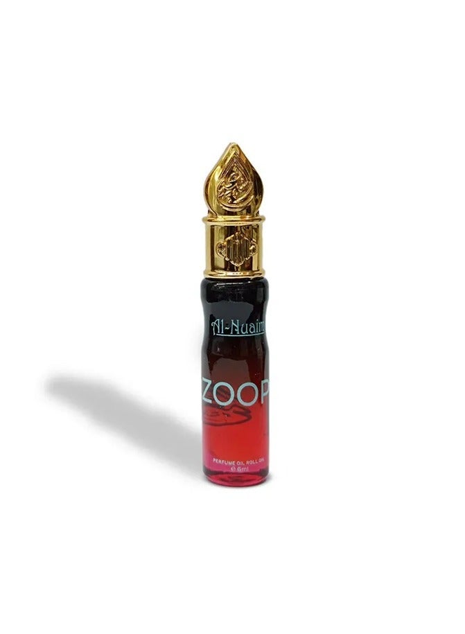 Al Nuaim Al-Nuaim Zoop Attar Roll-On 6ml | Alcohol-Free Unisex Concentrated Perfume Oil | Long Lasting Fresh, Fruity & Floral Fragrance for Men & Women | Pocket Size Attar - Image 2