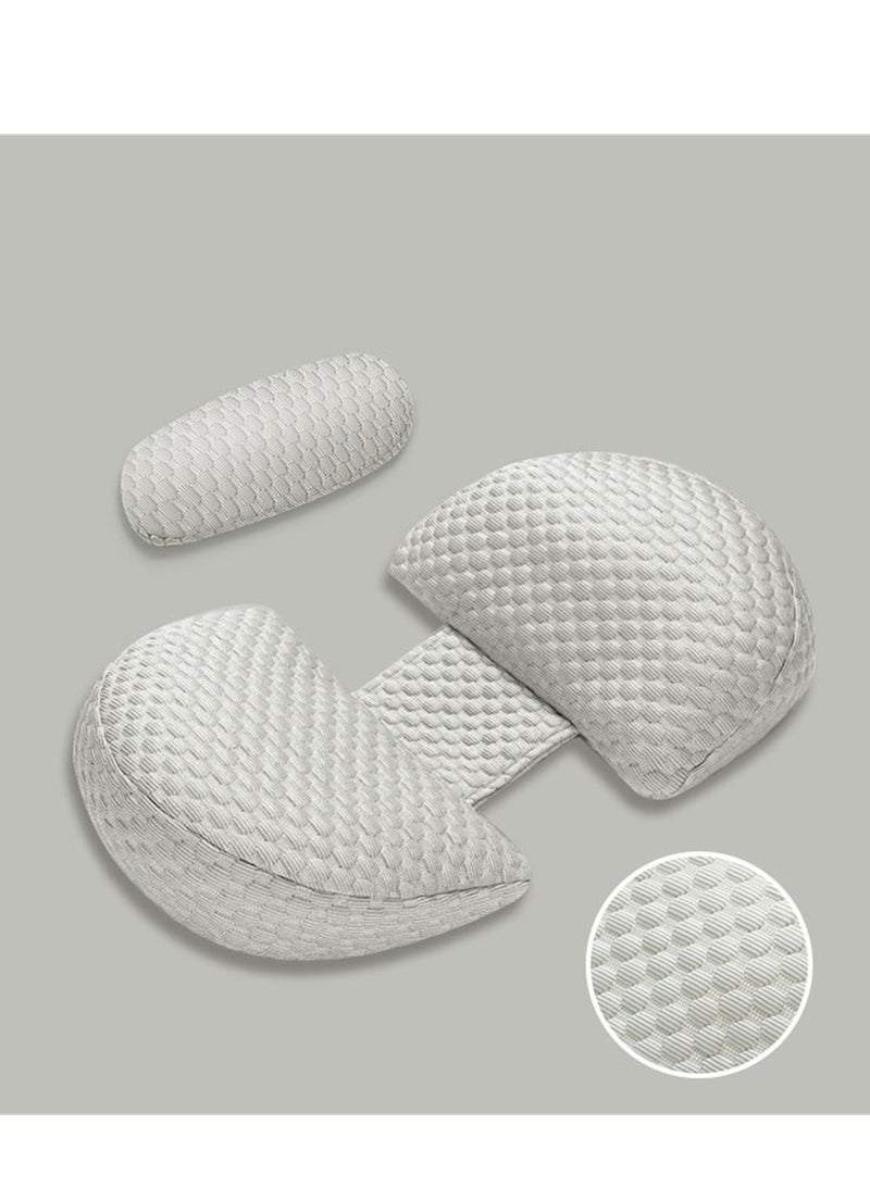 Pregnancy pillow waist support side sleeping pillow multi-functional pregnancy belly support pillow cushion - Image 2
