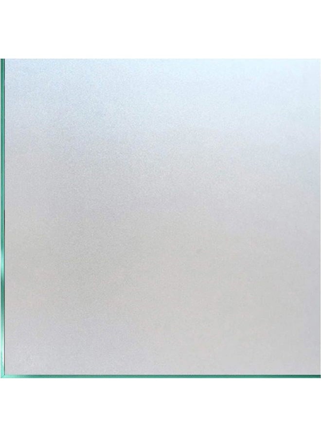 Coavas Privacy Window Film Sun UV Blocking Frosted Static Clings Non Adhesive Opaque Vinyl Decorative Glass Door Stickers Heat Control Coverings for Bathroom(11.8 x 78.7 Inch, Matter Pure) - Image 1