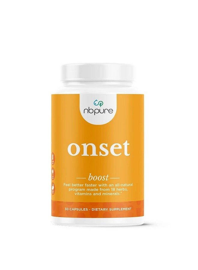 nbpure On-Set Immune System Booster Immunity Supplement Capsules, 30 Count - Image 1