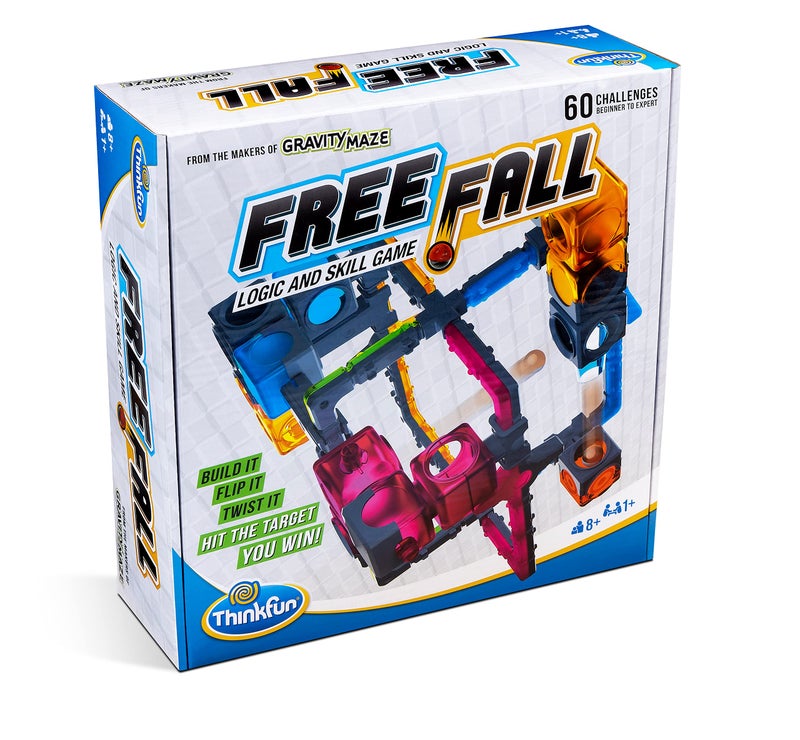 ThinkFun Freefall - Logic-Based Marble Maze Game | Skill Enhancing | Fun for Kids, Teens, Adults | Mind-Stimulating Puzzles | Single or Multiplayer - Image 5