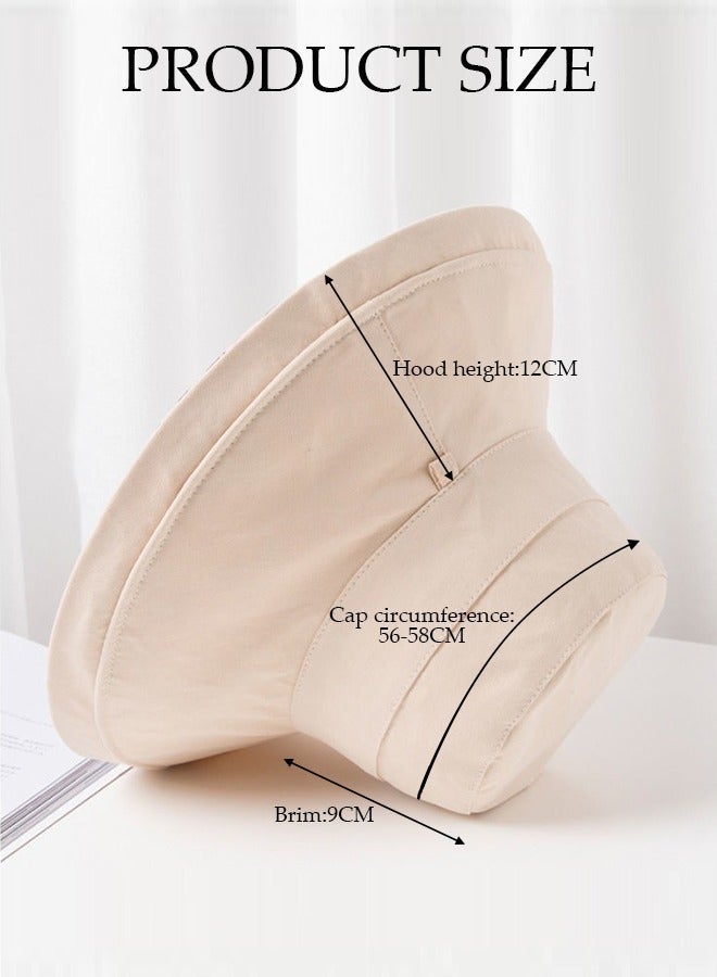 DUNISO Double Sided Women's Spring Summer Foldable Beach hat Korean Version Of The Fashion Sunhat UV Protection UPF50+ Trend Print Outdoor Big Hat For Beach Travel - Image 4