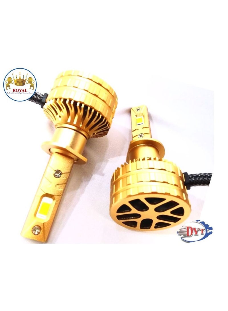 Royal Led Headlight Royal 3000W/80000ML - DYT (H1) - Image 2