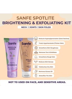 Spotlite Brightening & Exfoliating Kit; For Dark & Tanned Neck; 2 Step Body Care Routine For Women - pzsku/ZFF0DF6383910E09AC90AZ/45/_/1682332720/5f73fa29-60ab-487f-99ba-f9fa3bf7d1d8