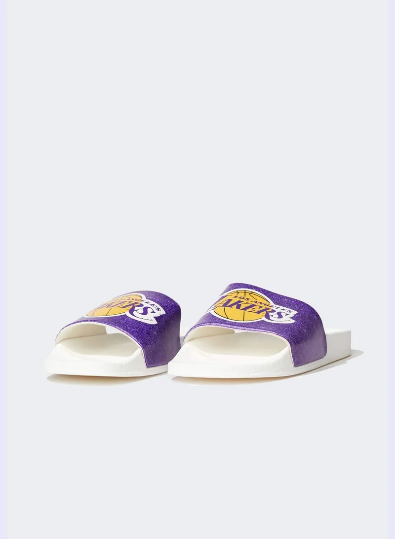 DeFacto Woman NBA Los Angeles Lakers Licenced  Flip Flops