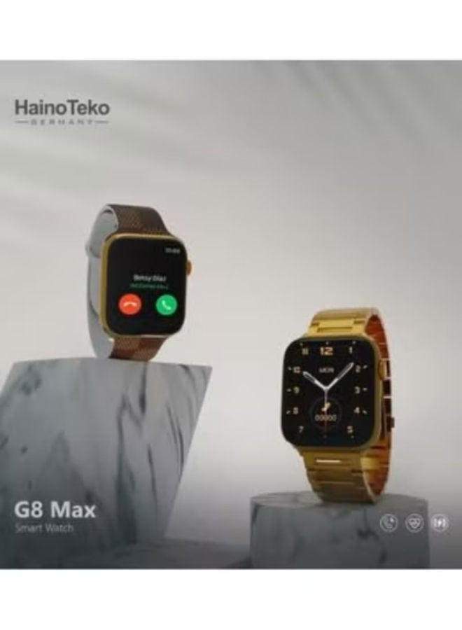 Haino Teko G8 Max Golden Edition Smart Watch For Men Women - Image 2