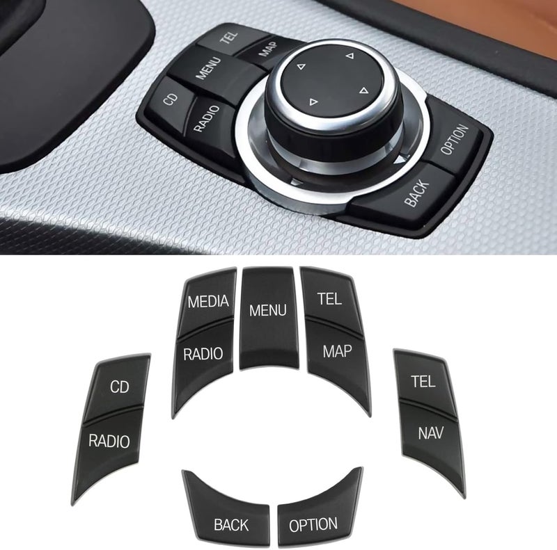 Jaronx مجموعة استبدال زر Jaronx BMW iDrive - Image 1