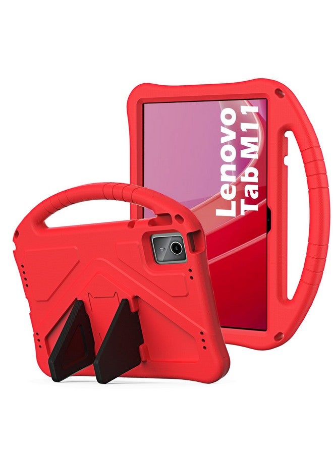 YRH Case for Lenovo Tab M11 Case 11 inch TB330FU/TB330XU, Kids EVA Boy Girl Shockproof Cover for Lenovo M11 Tablet Case, Red - Image 1