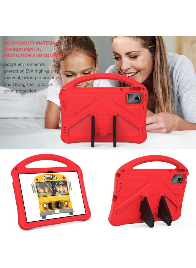 YRH Case for Lenovo Tab M11 Case 11 inch TB330FU/TB330XU, Kids EVA Boy Girl Shockproof Cover for Lenovo M11 Tablet Case, Red - Image 3