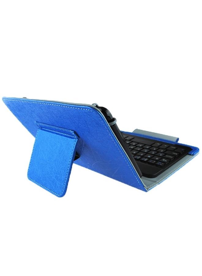 Green Tiger - Universal Bluetooth Keyboard with Leather Tablet Case and Holder Ainol PiPO Ramos 9.7 inch 10.1 inch Tablet PC Magenta - Image 1