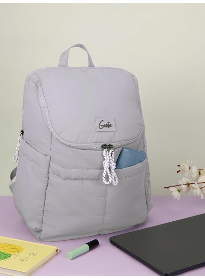 Genie Laptop Backpack for Women & Girls (18L) | Stylish Office, College & Travel Laptop Backpack | Multi-Compartment, Padded Laptop Sleeve, Water Resistant - Image 2