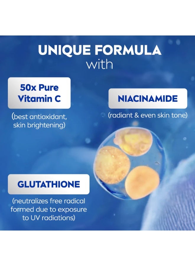 نيفيا سيروم الجسم بفيتامين C&AHA من نيفيا إكسترا برايت، 300 مل | لوشن للجسم - Image 5