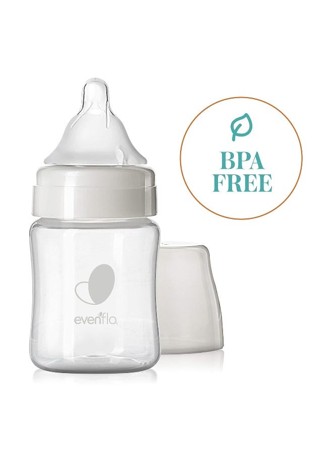 Evenflo Feeding Premium Proflo Venting Balance Plus Wide Neck Baby, Newborn and Infant Bottles - Developed by Pediatric Feeding Specialists - 5 Ounce (Pack of 6) - Image 3