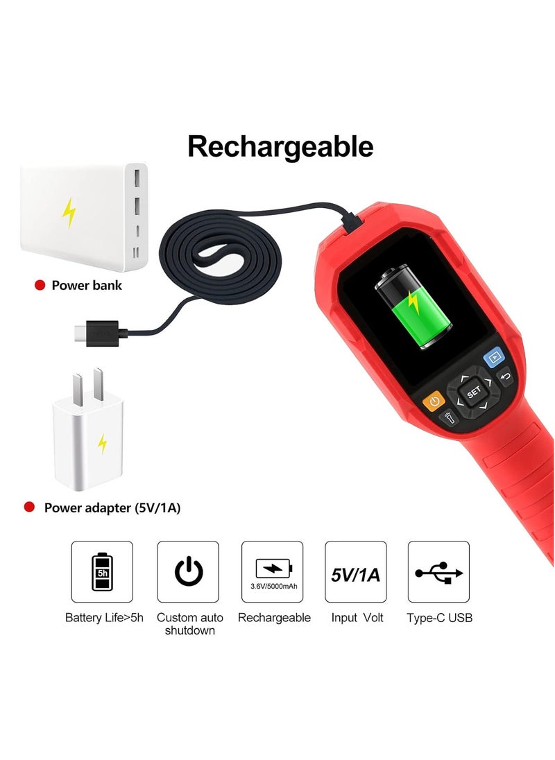 UNI-T - UNI-T UTi260B Thermal Camera Imager, High-Resolution Infrared Thermal Imaging Device for Electrical Inspections, HVAC Diagnostics, and Building Maintenance - Image 1