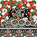 Lecheme Ugly Sweater Party Decorations193 Pcs Its About to Get Ugly Christmas Banner Plates Napkins Tablecloth Balloons Christmas Sweater Friendsmas Party Decor Supplies Serve 24 - Image 2