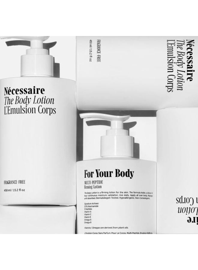 Nécessaire The Body Lotion Fragrance Free  450 ML - Image 2