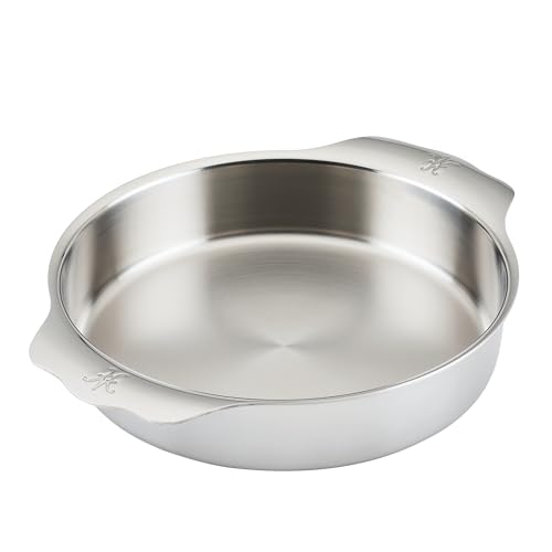 Hestan OvenBond Provisions TriPly Stainless Steel Round Baker 9 Diameter - Image 1