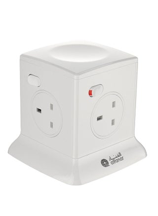 Power Extension Tower 13A 4 Sockets 2.5M White - pzsku/ZFF0EDEE50E1FFF7B5D16Z/45/_/1737534350/fa6067c3-d1d1-4d28-945b-ff4a4391bf1b