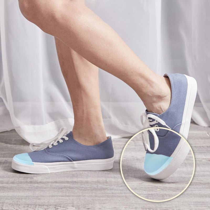 Dr.Foot Shoe Filler Inserts for Loose Shoe, Toe Filler Cushion Inserts for Shoe Too Big, Big Shoe Fillers Make Shoes Fit for Casual Sports High Heels Boots (Large: One to Two Sizes Bigger, Blue) - Image 5