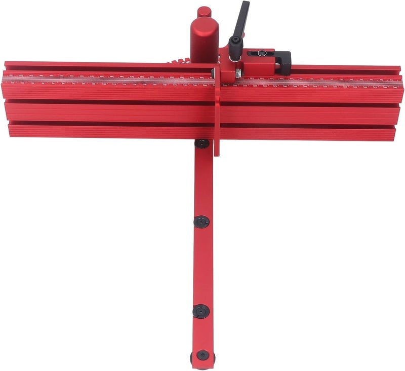Table Saw Miter Gauge Fence System Precision Engraving Machine Accessories 30mm or 45mm T-Track Woodworking and DIY Enthusiasts Flexible Locking Mechanism - Image 2