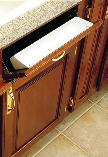 Rev-A-Shelf 2 Piece 6581 Sink Front Tray, Standard, White - Image 3