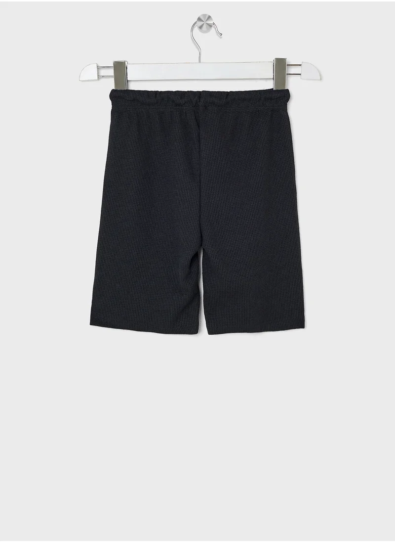 KOTON Kids Basic Drawstring Shorts