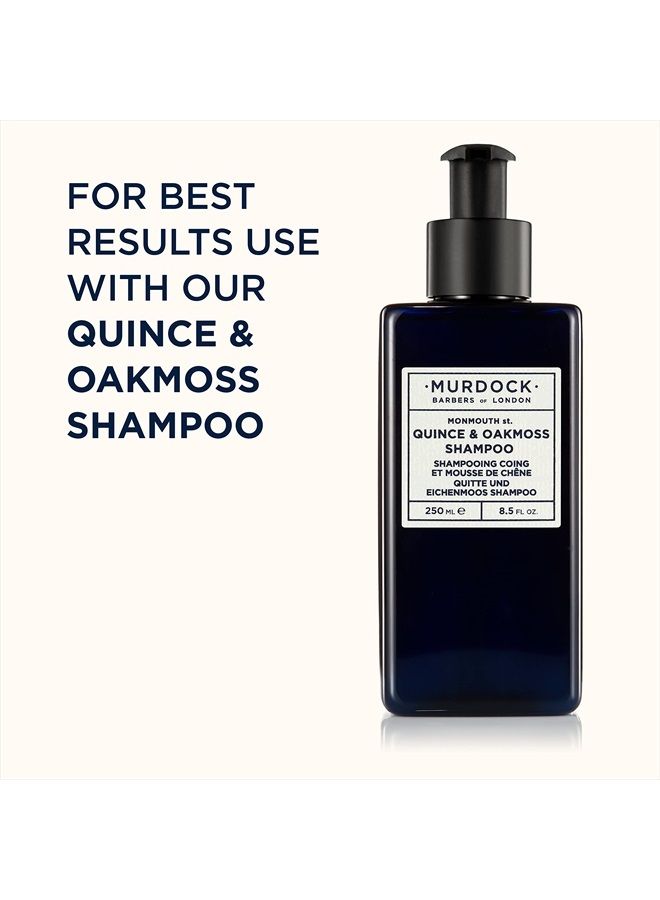 Murdock London Quince & Oakmoss Shampoo | Gentle Sulphate-Free Formula with Aloe Vera and Oat Extract | All Hair Types | Made in England | 8.5 oz - Image 5