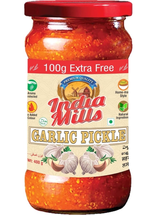 India Mills INDIA MILLS Garlic Pickle - Image 1