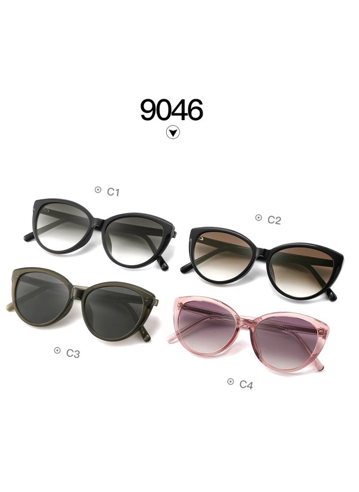 تشوميل نظارات شمسية نسائية أنيقة عالية الدقة بعدسات من النايلون مضادة للأشعة فوق البنفسجية والضوء الأزرق - Image 4