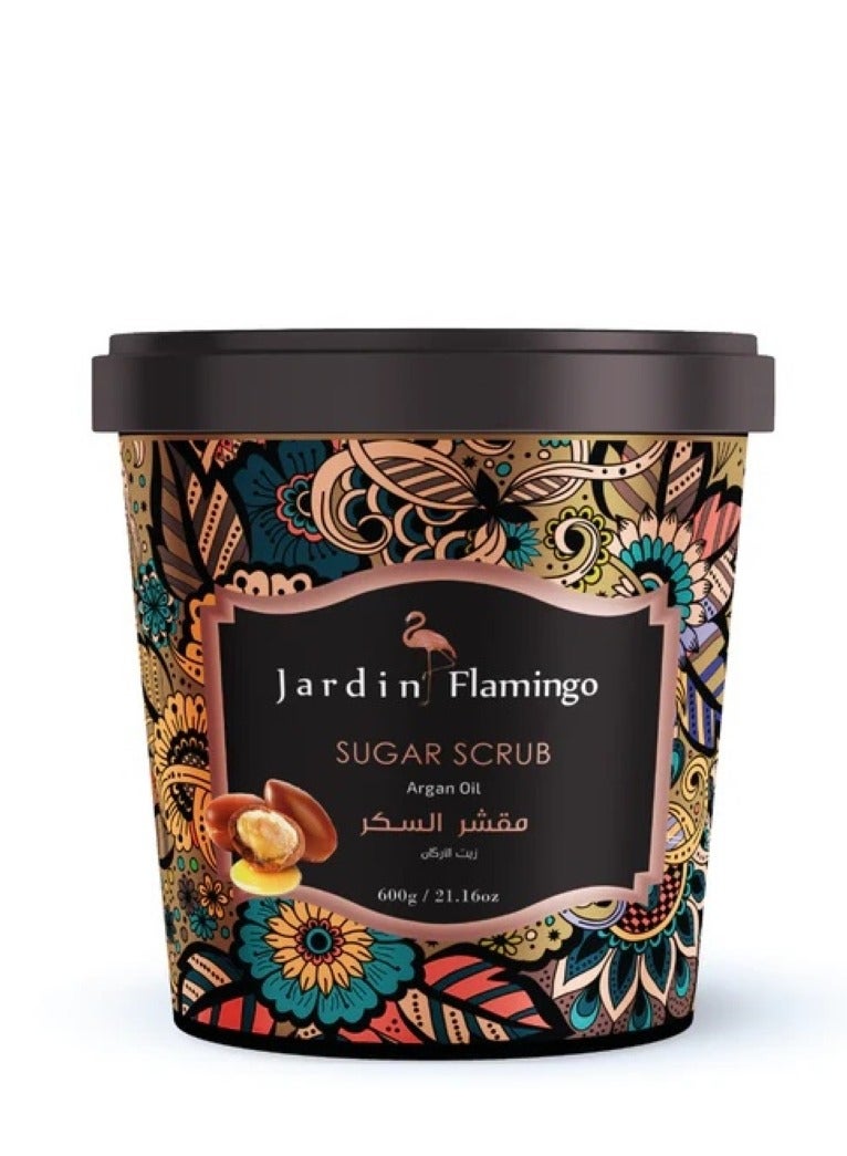 Jardin Flamingo Jardin Flamingo Argan Oil Sugar Scrub 600 gm  - Image 1