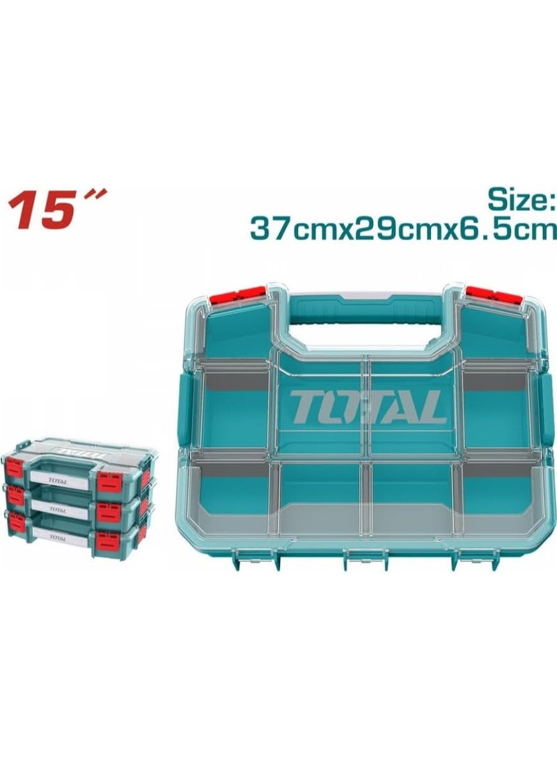 TOTAL Plastic Organizer 15 X 11.4 X 2.5 Inch - Image 2