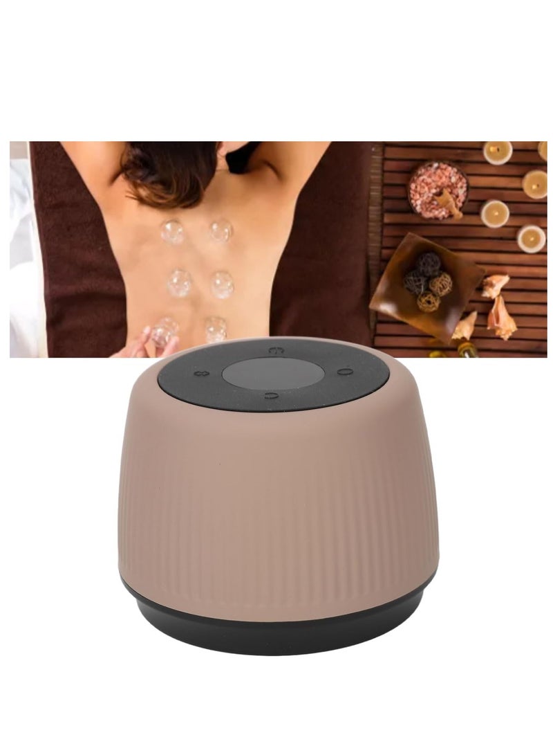 جهاز تدليك الجسم الكهربائي بالحجامة مع التدفئة والشفط - تدليك عميق لتخفيف آلام العضلات - Image 2